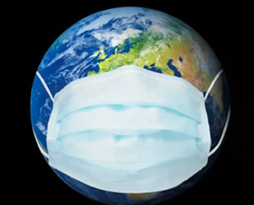 Earth facemask